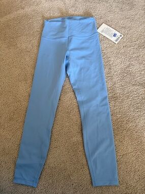 Lululemon Light Blue High-Rise Leggings